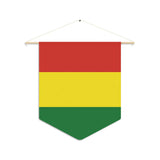 Fanion drapeau de bolivie en polyester - pixelforma