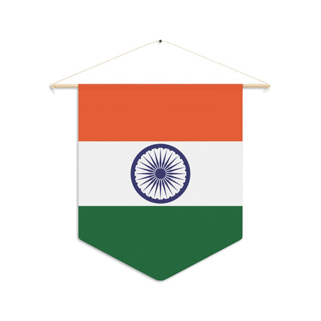 Fanion Drapeau de l'Inde à suspendre en polyester - Pixelforma