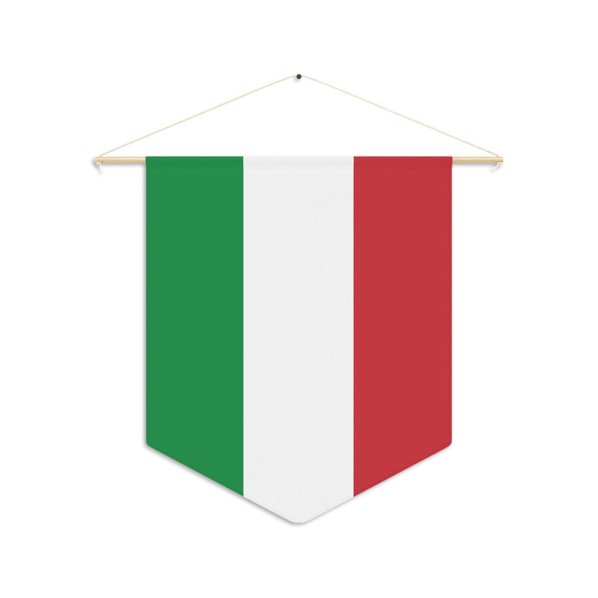 Fanion Drapeau de l'Italie à suspendre en polyester - Pixelforma