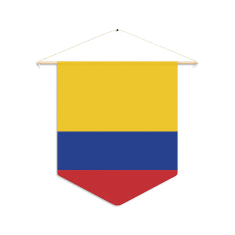 Fanion Drapeau de la Colombie à suspendre en polyester - Pixelforma