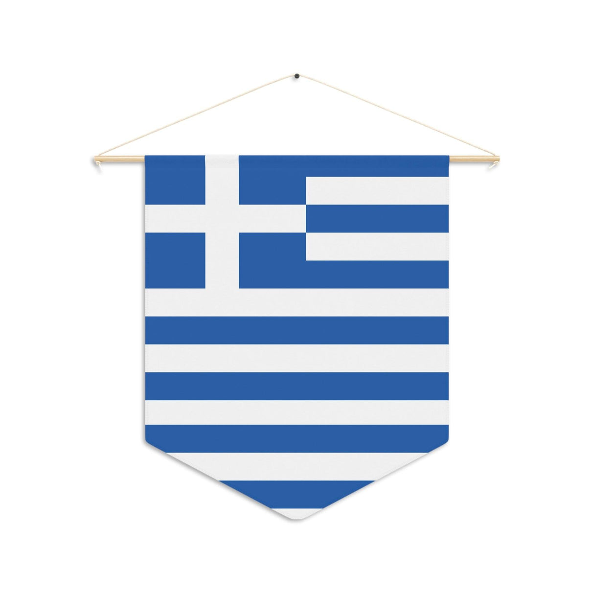 Fanion Drapeau de la Grèce à suspendre en polyester - Pixelforma