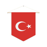 Fanion Drapeau de la Turquie à suspendre en polyester - Pixelforma