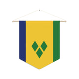 Fanion Drapeau de Saint-Vincent-et-les-Grenadines à suspendre en polyester - Pixelforma