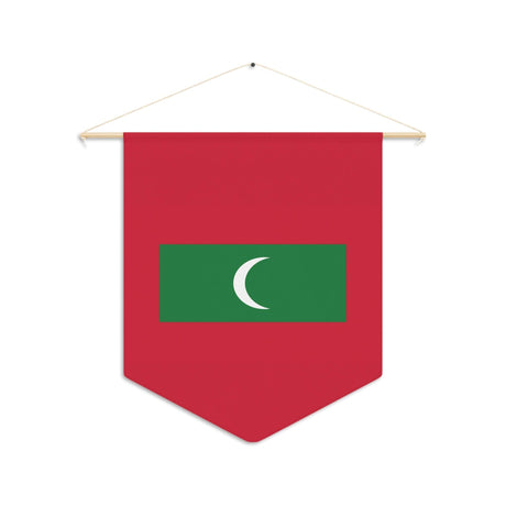 Fanion Drapeau des Maldives à suspendre en polyester - Pixelforma