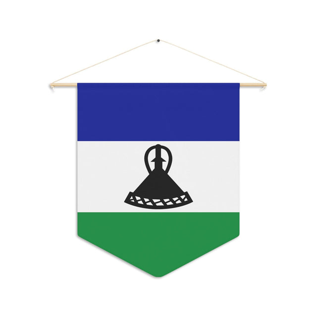 Fanion Drapeau du Lesotho à suspendre en polyester - Pixelforma