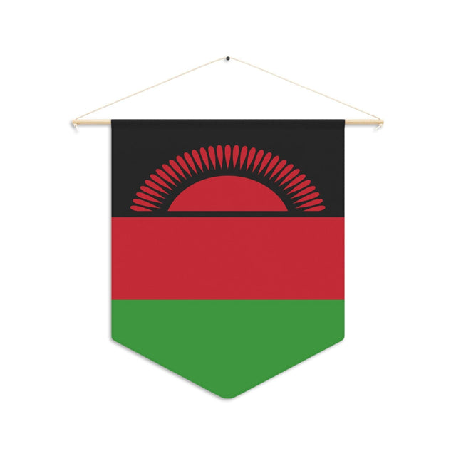 Fanion Drapeau du Malawi à suspendre en polyester - Pixelforma