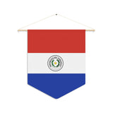 Fanion Drapeau du Paraguay à suspendre en polyester - Pixelforma