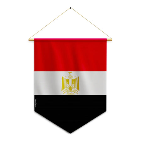 Fanion drapeau égypte en polyester à suspendre durable