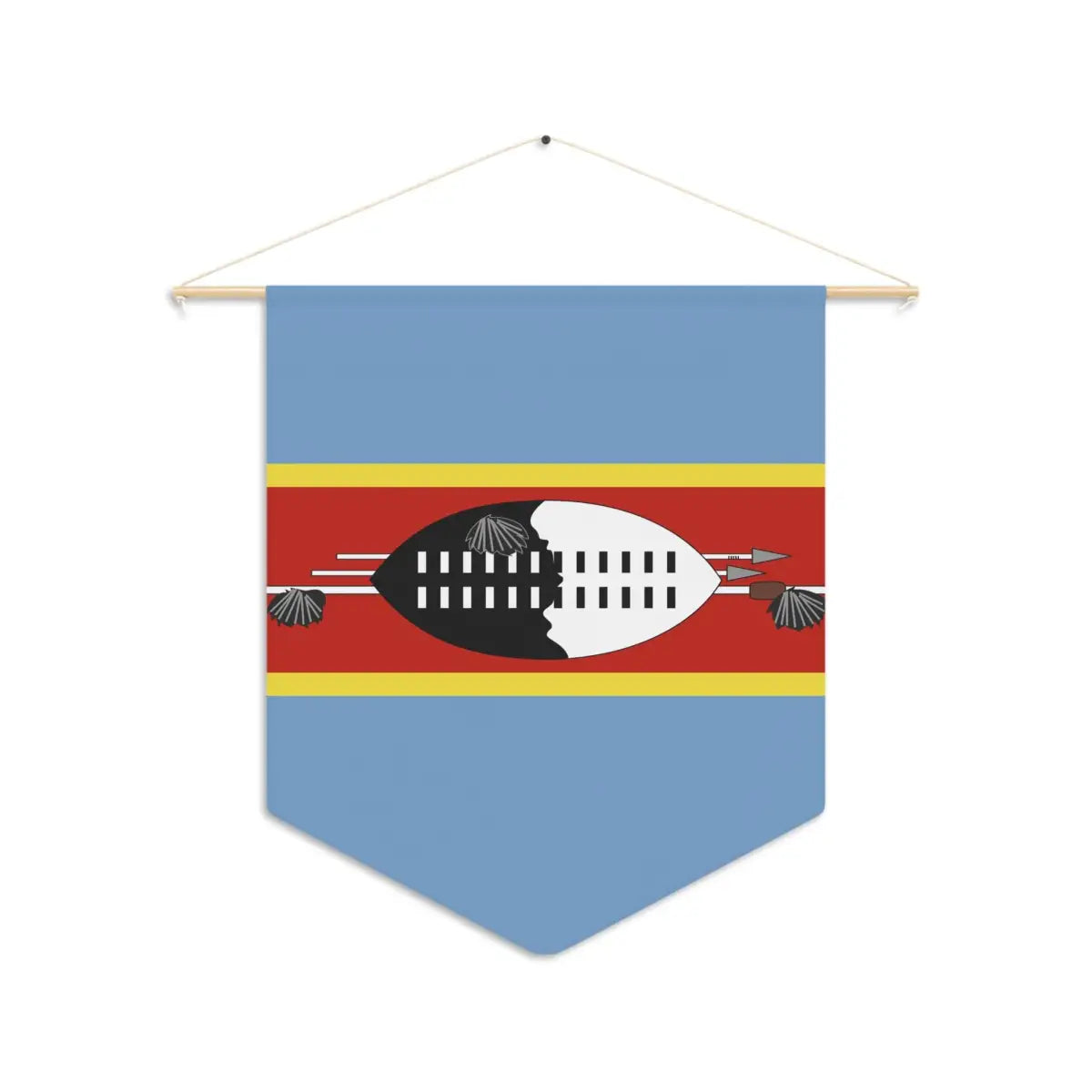 Fanion drapeau eswatini en polyester - pixelforma