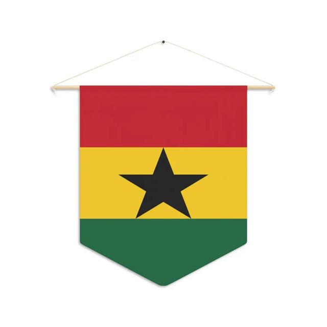 Fanion drapeau ghana en polyester - pixelforma