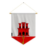 Fanion drapeau gibraltar polyester à suspendre résistant