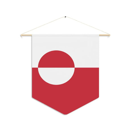 Fanion drapeau groenland en polyester - pixelforma