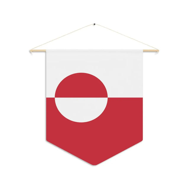 Fanion drapeau groenland en polyester - pixelforma