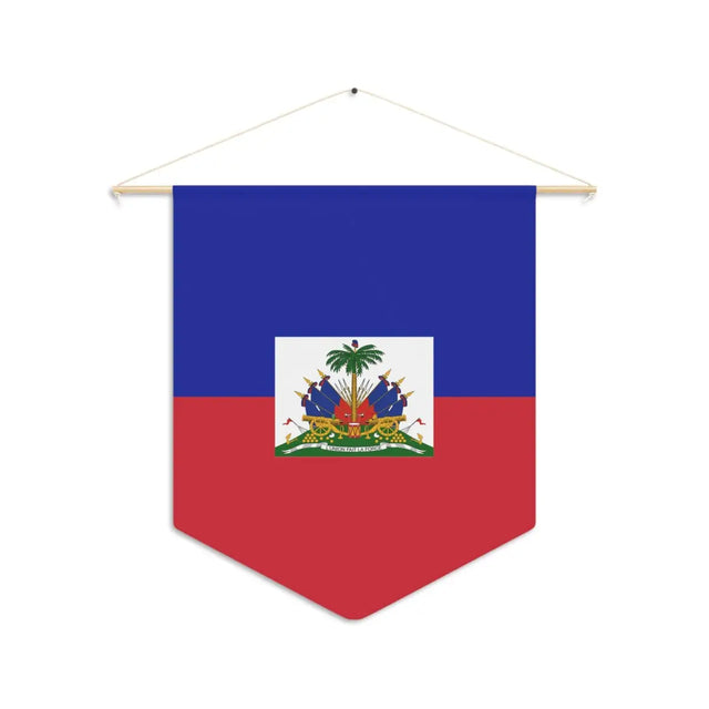 Fanion Drapeau Haïti en Polyester - Pixelforma 