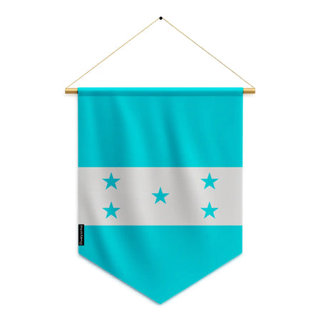 Fanion drapeau honduras polyester à suspendre résistant