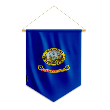 Fanion drapeau idaho polyester à suspendre décoratif