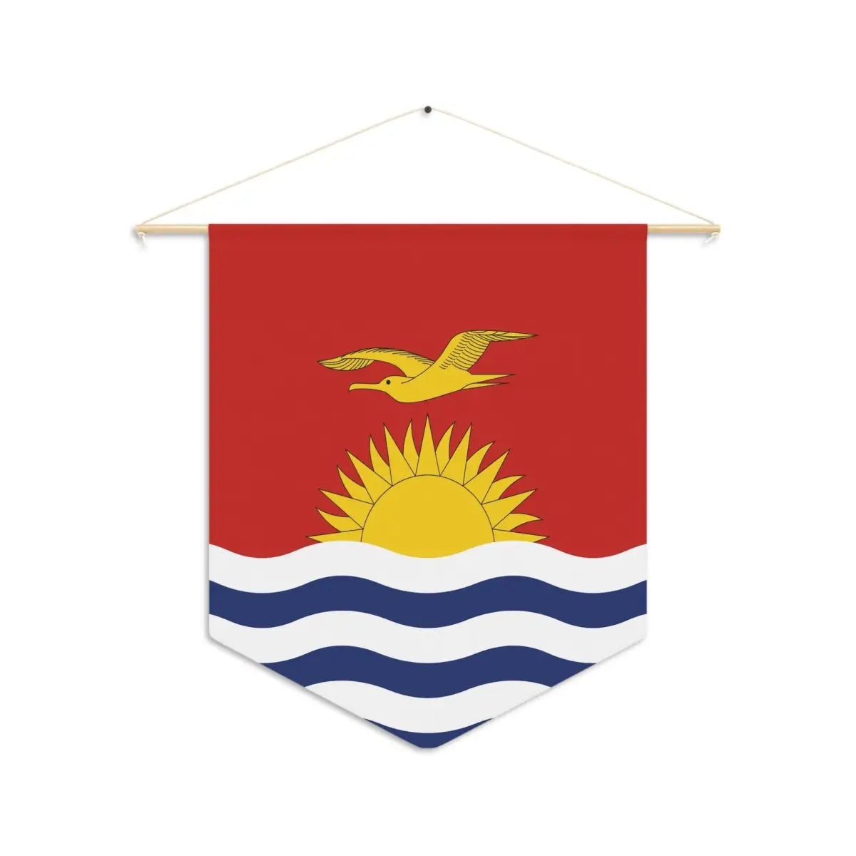 Fanion drapeau kiribati en polyester - pixelforma