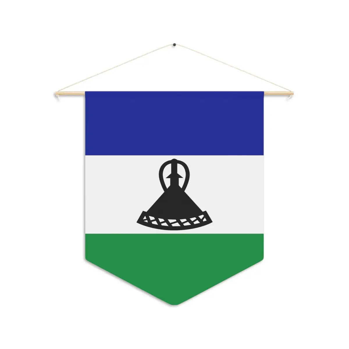 Fanion Drapeau Lesotho en Polyester - Pixelforma 