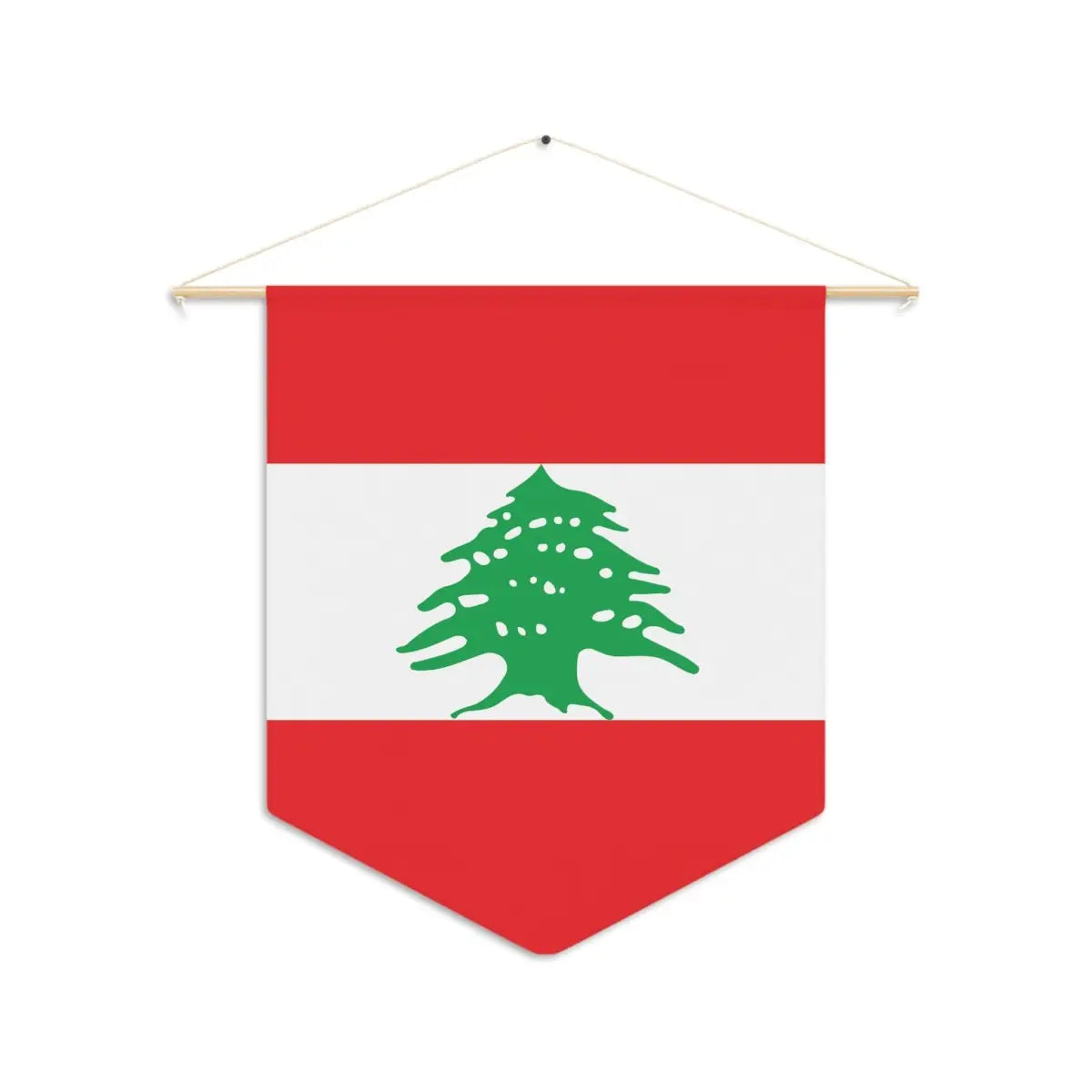 Fanion drapeau liban en polyester - pixelforma