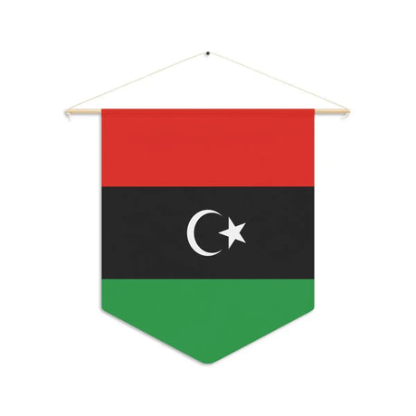 Fanion drapeau libye en polyester - pixelforma