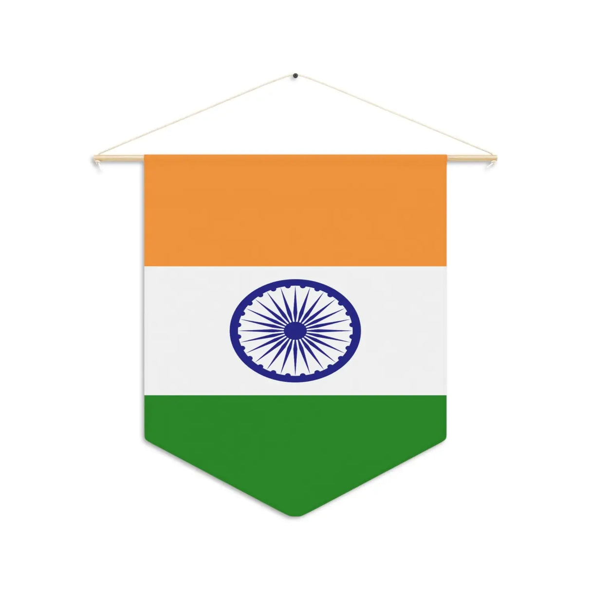 Fanion drapeau l’inde en polyester - pixelforma