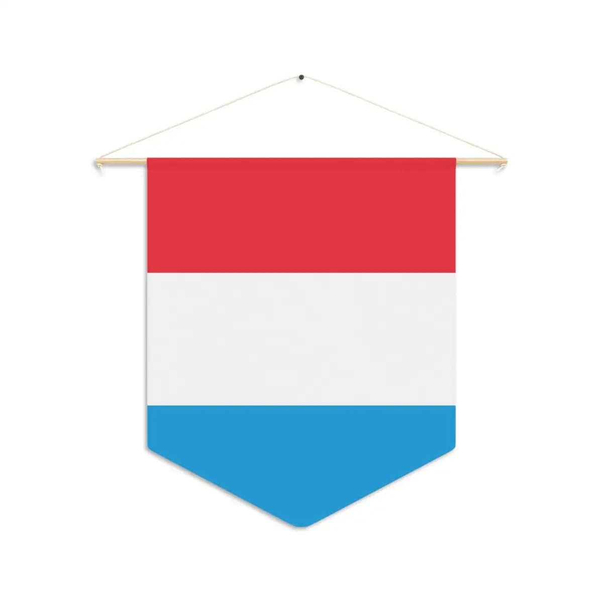 Fanion drapeau luxembourg en polyester - pixelforma