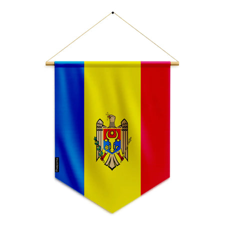 Fanion drapeau moldavie en polyester - pixelforma