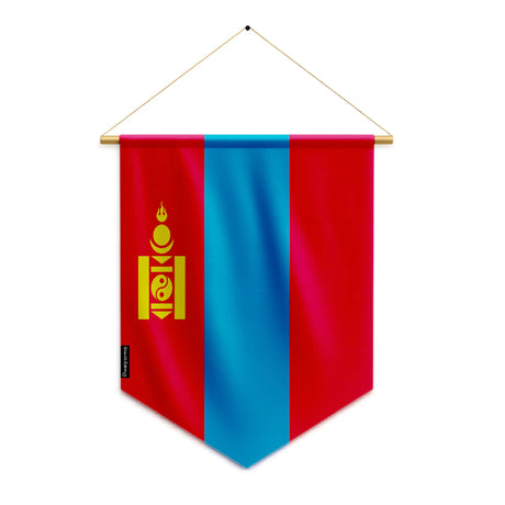 Fanion drapeau mongolie en polyester - pixelforma