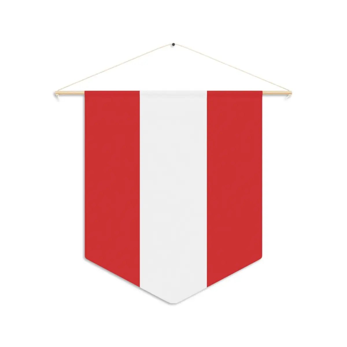 Fanion drapeau pérou en polyester - pixelforma