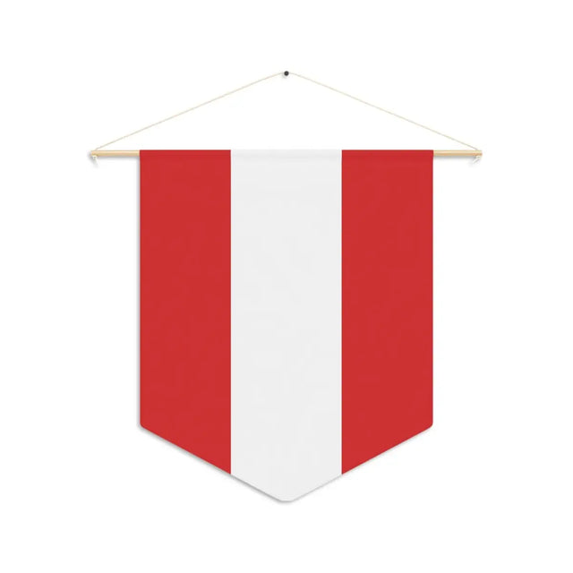 Fanion drapeau pérou en polyester - pixelforma