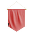 Fanion drapeau rouge clair france en polyester à suspendre