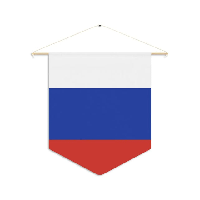 Fanion drapeau russie en polyester - pixelforma