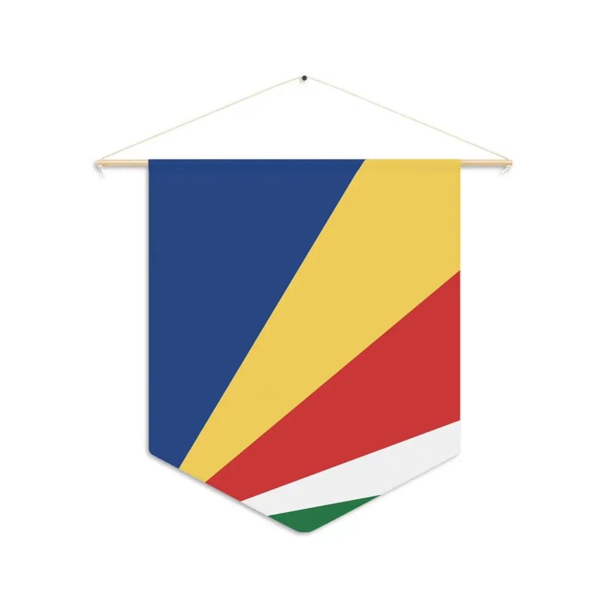 Fanion drapeau seychelles en polyester - pixelforma