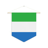 Fanion Drapeau Sierra Leone en Polyester - Pixelforma 