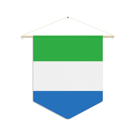 Fanion Drapeau Sierra Leone en Polyester - Pixelforma 