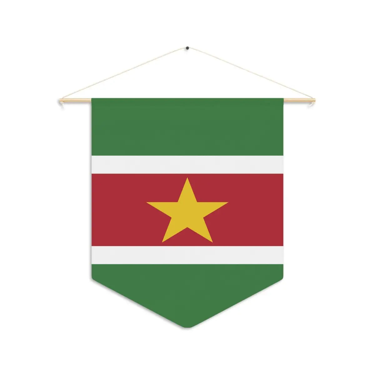 Fanion Drapeau Suriname en Polyester - Pixelforma 