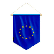 Fanion drapeau union européenne polyester à suspendre