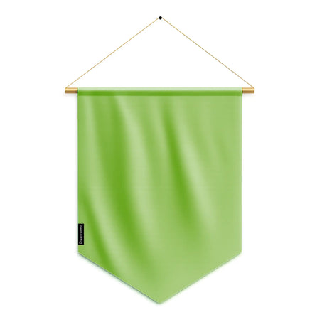 Fanion drapeau vert en ployester - pixelforma
