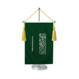 Fanion table drapeau arabie saoudite en polyester