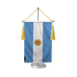 Fanion table drapeau argentine en polyester