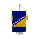 Fanion table drapeau bosnie-herzégovine en polyester