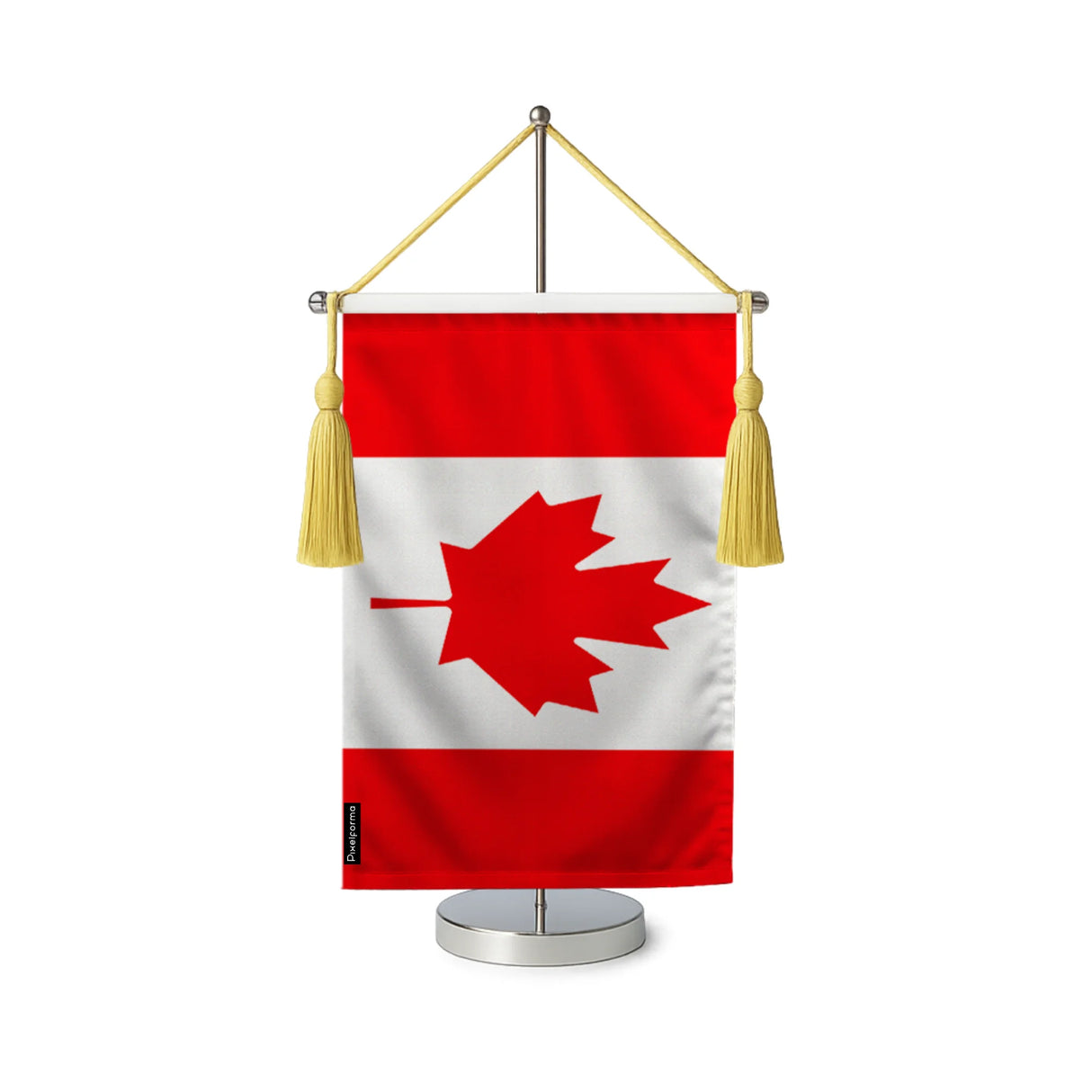 Fanion table drapeau canada en polyester