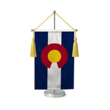 Fanion table drapeau colorado en polyester