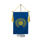 Fanion table drapeau commonwealth en polyester