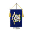Fanion table drapeau connecticut en polyester