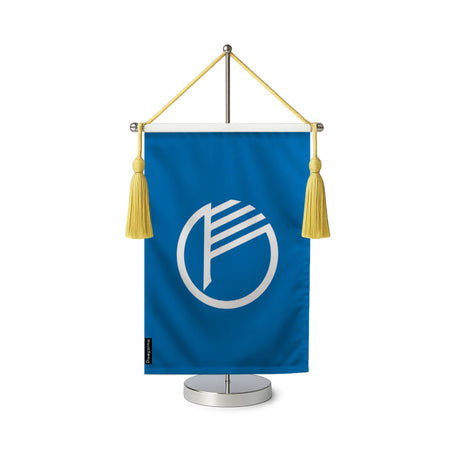 Fanion table drapeau conseil nordique en polyester