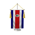 Fanion table drapeau costa rica en polyester
