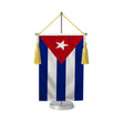 Fanion table drapeau cuba en polyester