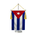 Fanion table drapeau cuba en polyester