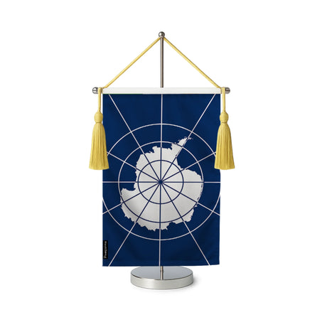 Fanion table drapeau de l’antarctique en polyester